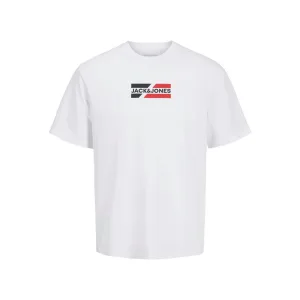 Jack & Jones Shirt met ronde hals JJECORP GRAPHIC TEE SS O-NECK NOOS