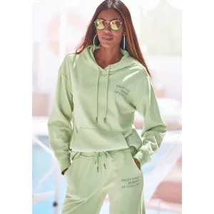 Buffalo Hoodie met statement print, loungepak