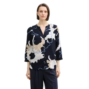 Tom Tailor Klassieke blouse met print all-over