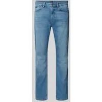 Boss Slim fit jeans met labelpatch, model ‘Delaware’