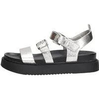 Tamaris – Sandalen Plat Zilver