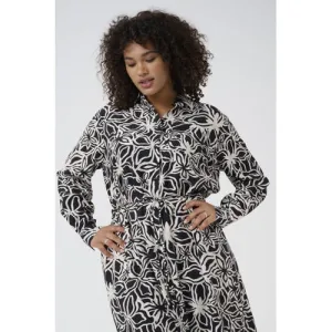 Kaffe Curve blousejurk zwart