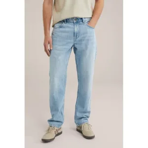 WE Fashion regular fit jeans light denim
