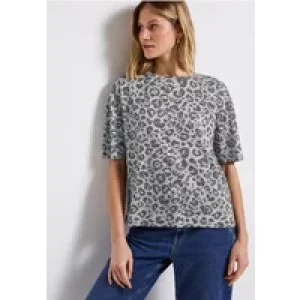 Street One Dames Shirt met patroon in Beige