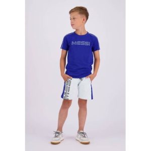Vingino x Messi T-shirt Jaxe met logo hardblauw