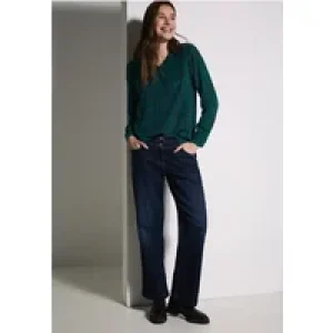 Cecil Dames Bedrukte blouse in Groen