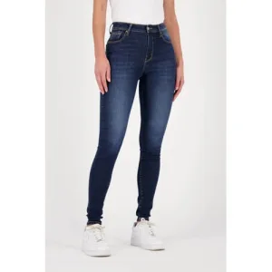 Raizzed high waist skinny jeans Blossom dark blue denim