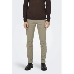 ONLY & SONS slim fit chino ONSMARK bruin