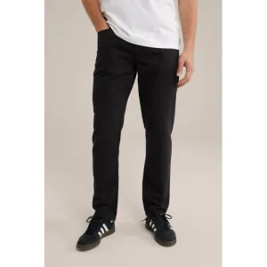 WE Fashion slim fit jeans black uni