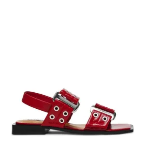 Steve Madden Saria-E lak sandalen rood