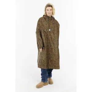 Protest regenjas Laugh camel/zwart