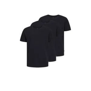 JACK & JONES JUNIOR T-shirt – set van 3 zwart