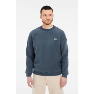 Protest sweater donkerblauw