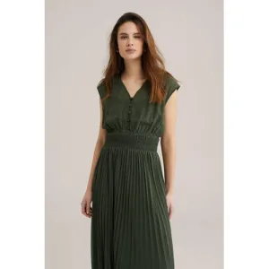 WE Fashion avondjurk groen