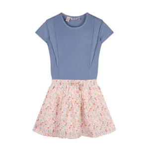 NONO midi jurk blauw