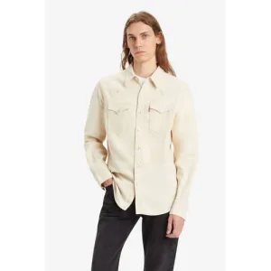 Levi’s casual overhemd BARSTOW WESTERN ecru