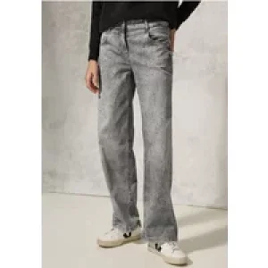 Cecil Dames Jeans met glitterdetails in Grijs