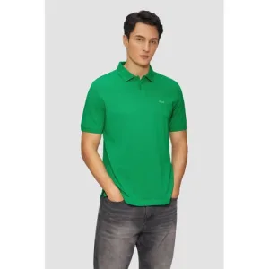 s.Oliver regular polo groen