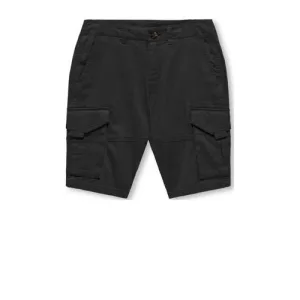 KIDS ONLY BOY cargo short KOBMAXWELL zwart