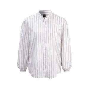 Boss Orange Klassieke blouse C_Bilast met rimpelingen aan de mouwen