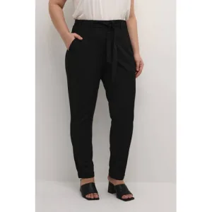 Kaffe Curve regular fit broek zwart