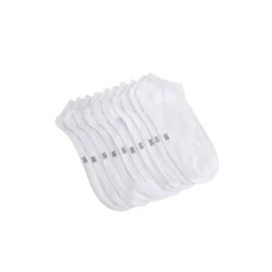 WE Fashion sneakersokken – set van 10 wit