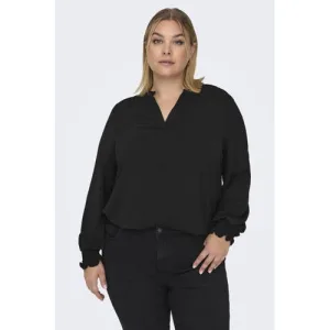 ONLY CARMAKOMA top CARMETTA zwart