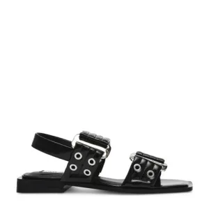 Steve Madden Saria-E lak sandalen zwart