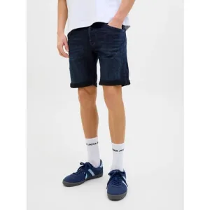 JACK & JONES JEANS INTELLIGENCE denim regular short dark blue denim