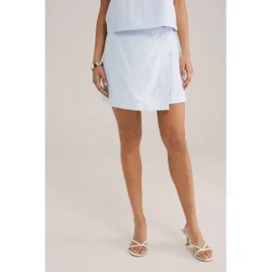 WE Fashion skort lichtblauw