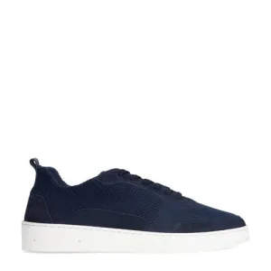 Manfield sneakers donkerblauw