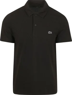 Lacoste Poloshirt Breathable Zwart