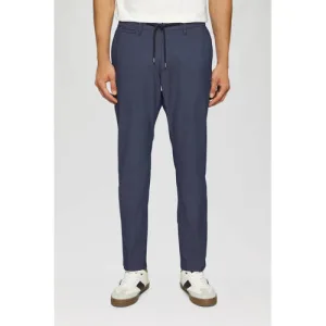 s.Oliver regular casual broek donkerblauw