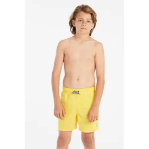 Protest zwemshort CULTURE JR geel