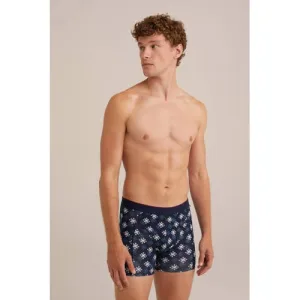 WE Fashion boxershort donkerblauw