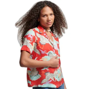 Dameshemd Superdry Vintage Beach Resort