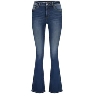 Raizzed high waist flared jeans Faye dark blue denim