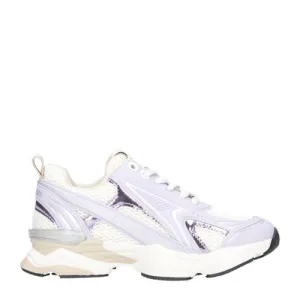 Steve Madden Jspeedster chunky sneakers wit/lila