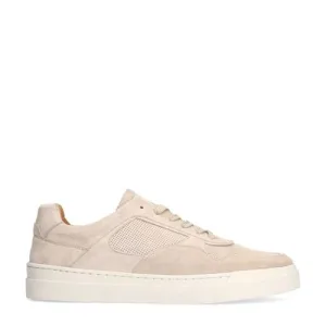 Manfield suède sneakers beige