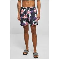 Urban Classics Pattern swim Shorts Dark Jungle Aop