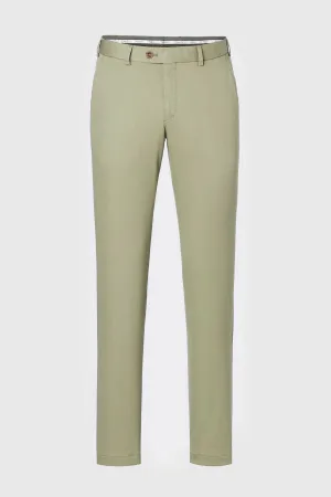 HILTL Tourist 2.0 Chino groen, Effen