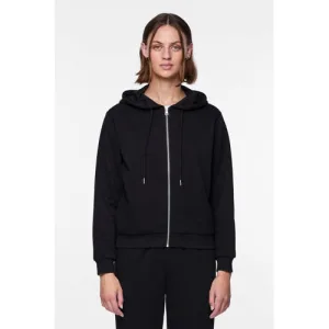 PIECES sweatvest PCCHILLI zwart