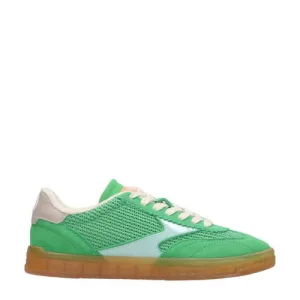 Scotch & Soda Nixie suède sneakers groen