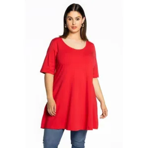 YOEK tuniek rood ORGANIC COTTON