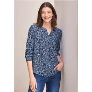 Cecil Dames Bedrukte blouse in Blauw