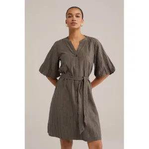 WE Fashion blousejurk bruin