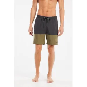 Protest zwemshort PRTFREDDIE donkergrijs/olijfgroen