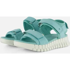 Ecco Ecco Gruuv Sandalen blauw Leer