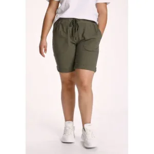 Kaffe Curve short Kcnana olijfgroen