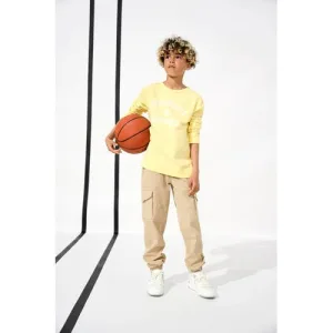 KIDS ONLY BOY cargobroek KOBMAXWELL beige